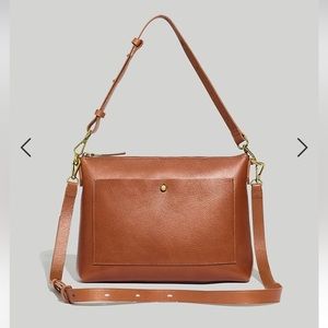 Madewell “the transport” shoulder crossbody bag